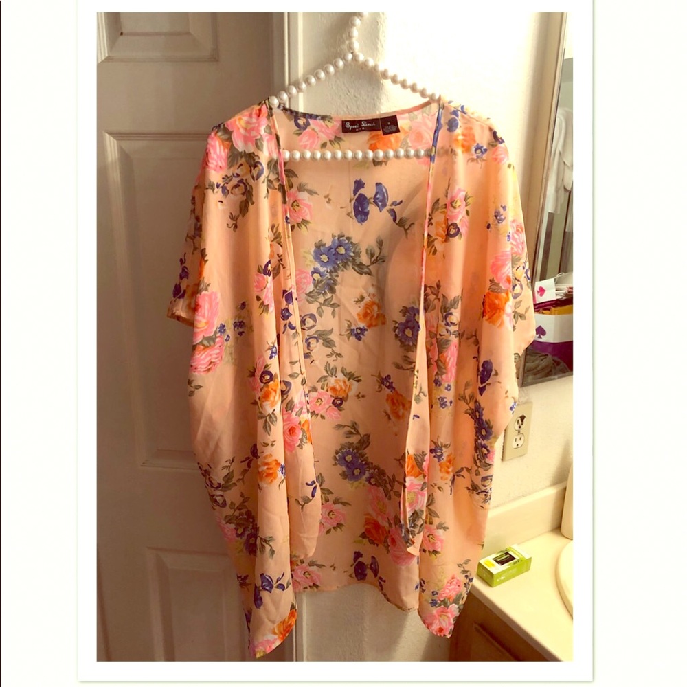 Floral kimono